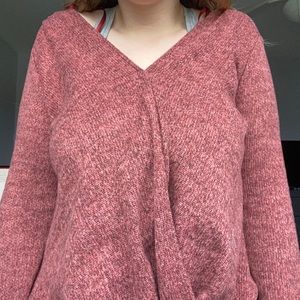 Heathers Surplice Sweater